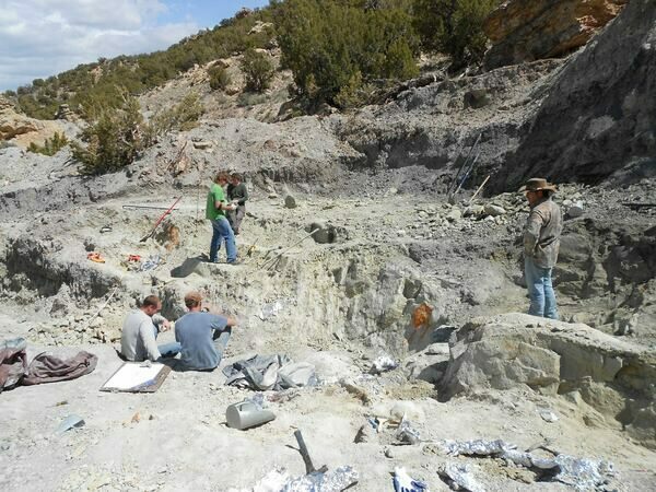 A view of operations at the Skull Creek Quarry this spring.